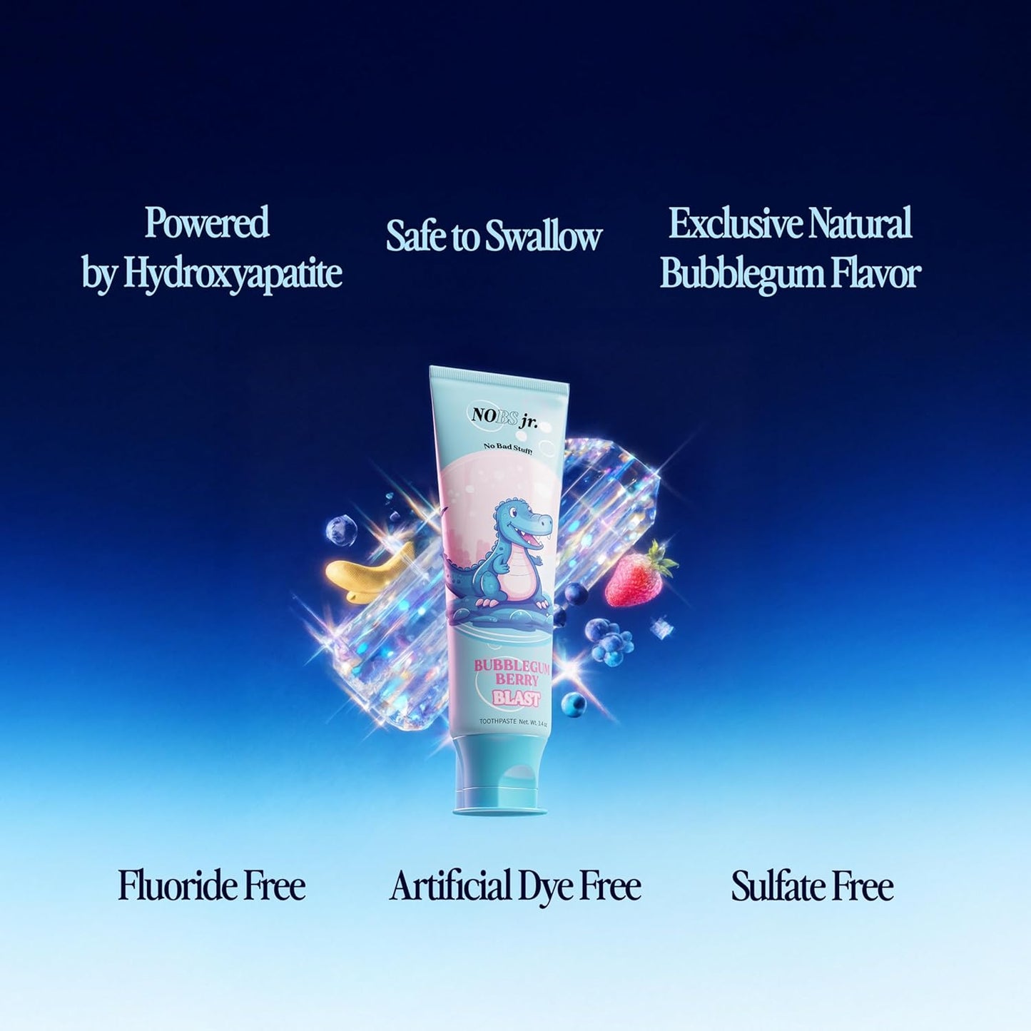 100% Swallow-Safe Kids Remineralizing Toothpaste